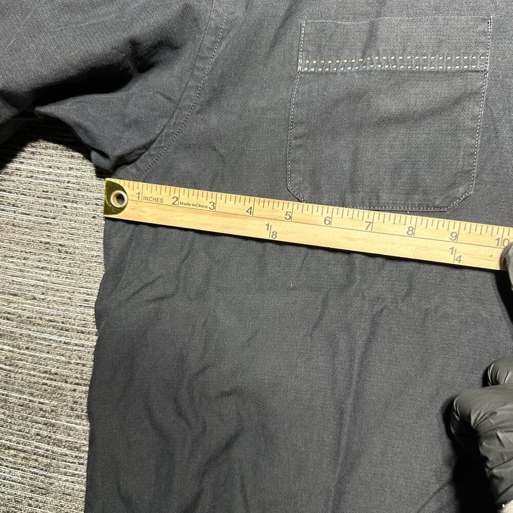 Tommy Bahama Shirt Men's XL Black Silk Camp Short Sleeve Button Up Hawaiian - Picture 7 of 12